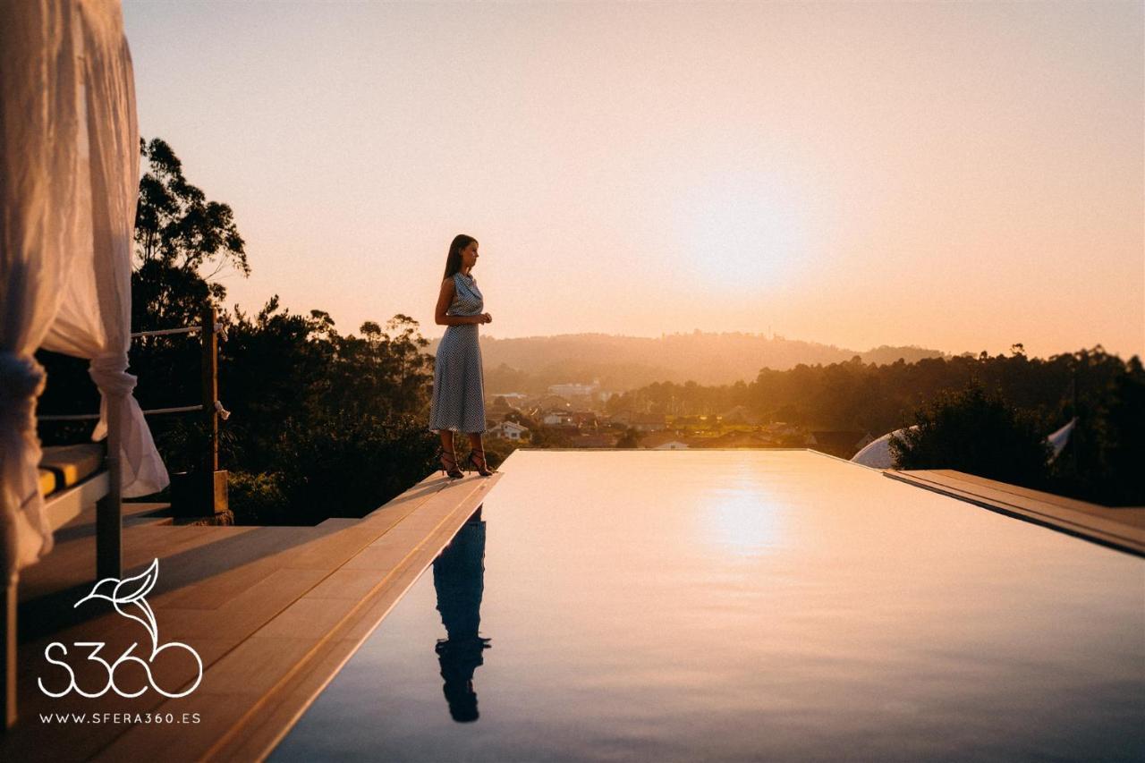 Casa Albarari Boutique Double Rooms With Access To Shared Infinity Pool Sanxenxo Exteriör bild
