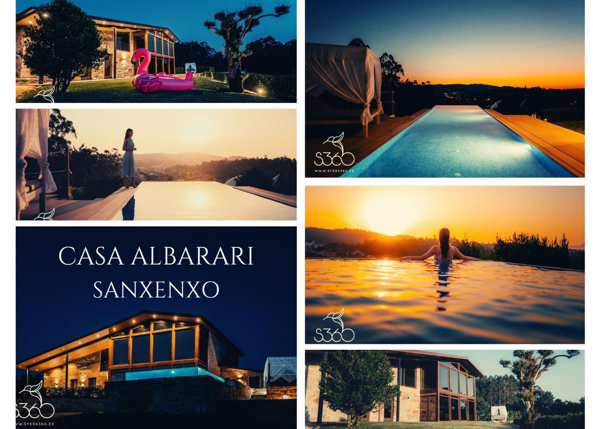 Casa Albarari Boutique Double Rooms With Access To Shared Infinity Pool Sanxenxo Exteriör bild