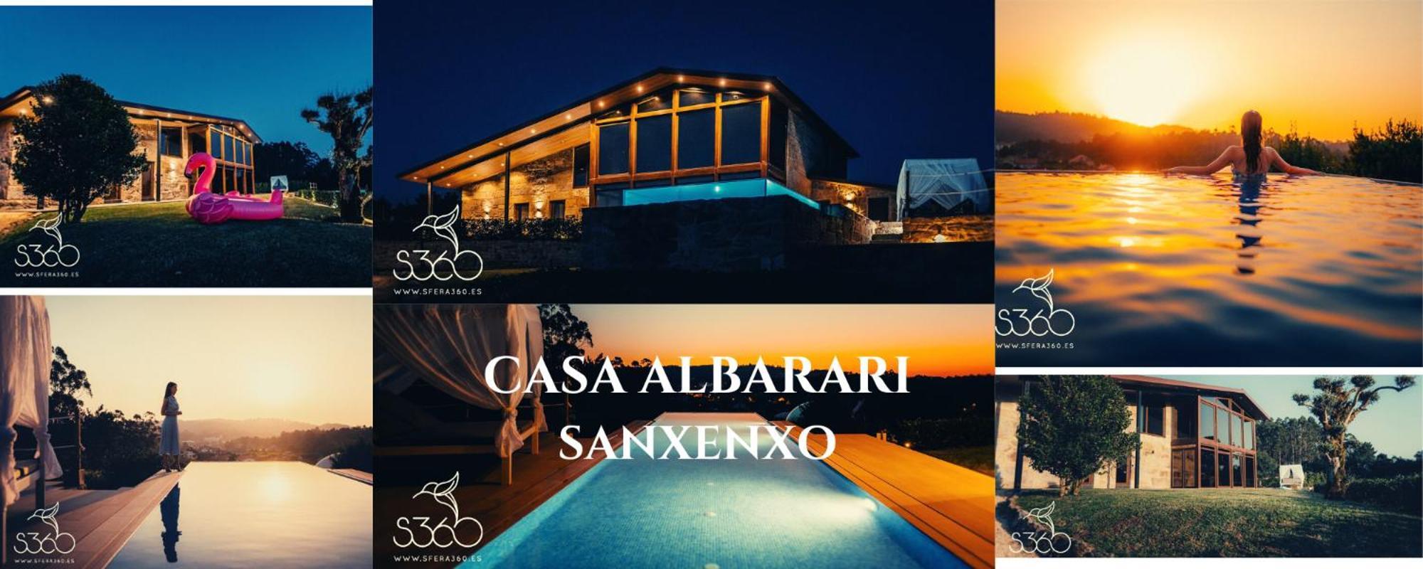 Casa Albarari Boutique Double Rooms With Access To Shared Infinity Pool Sanxenxo Exteriör bild