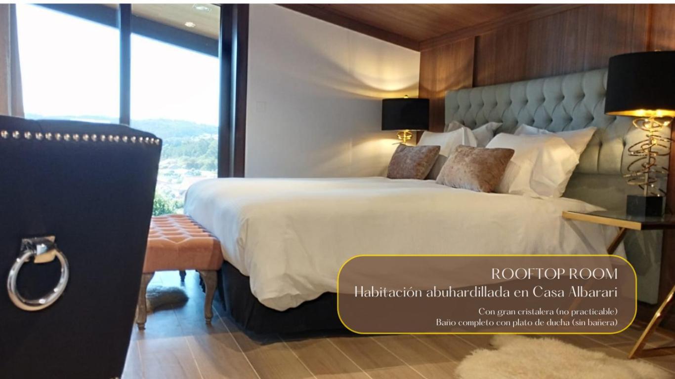 Casa Albarari Boutique Double Rooms With Access To Shared Infinity Pool Sanxenxo Rum bild